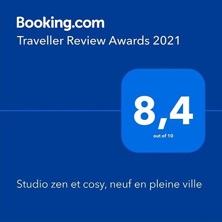 Studio zen et cosy, neuf en pleine ville Saint-Claude Exterior foto